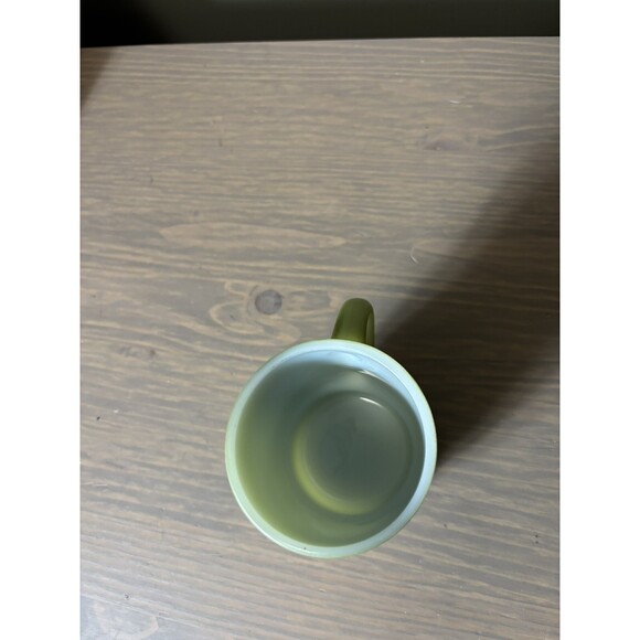 Anchor Hocking Fire King Avocado Stacking Coffee Mug 8 Oz - Picture 6 of 7
